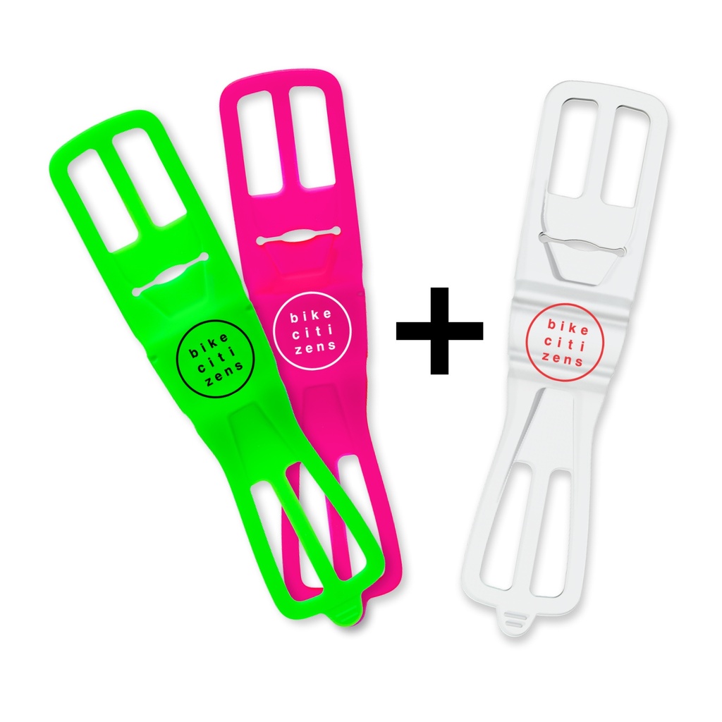 Finn 2 + 1 for free (Green + Pink + Transparent)